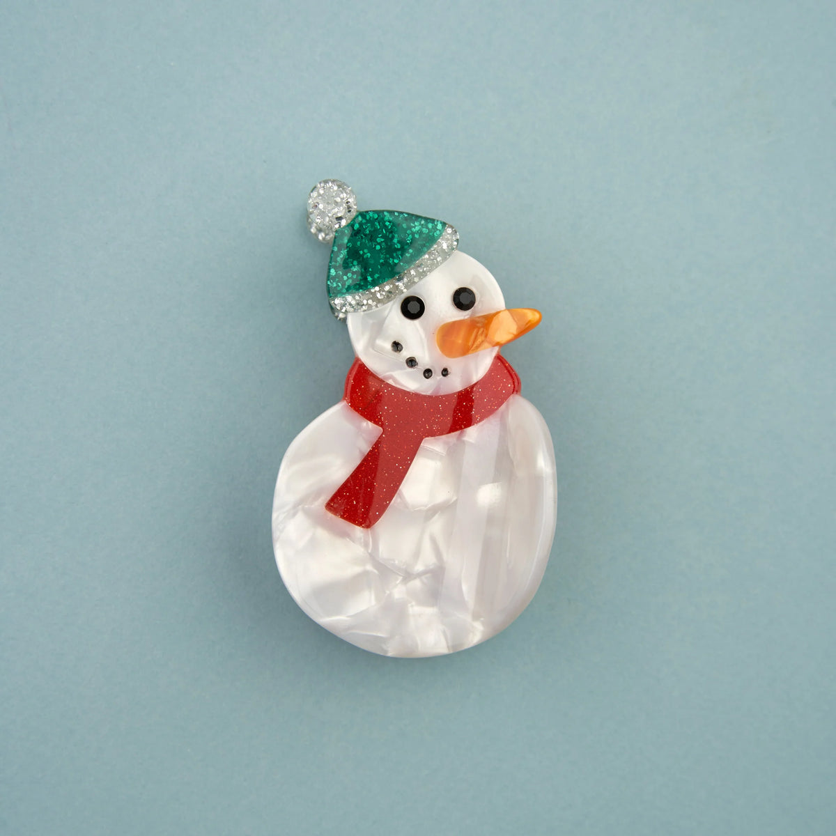 Coucou Suzette Haarspange Schneemann