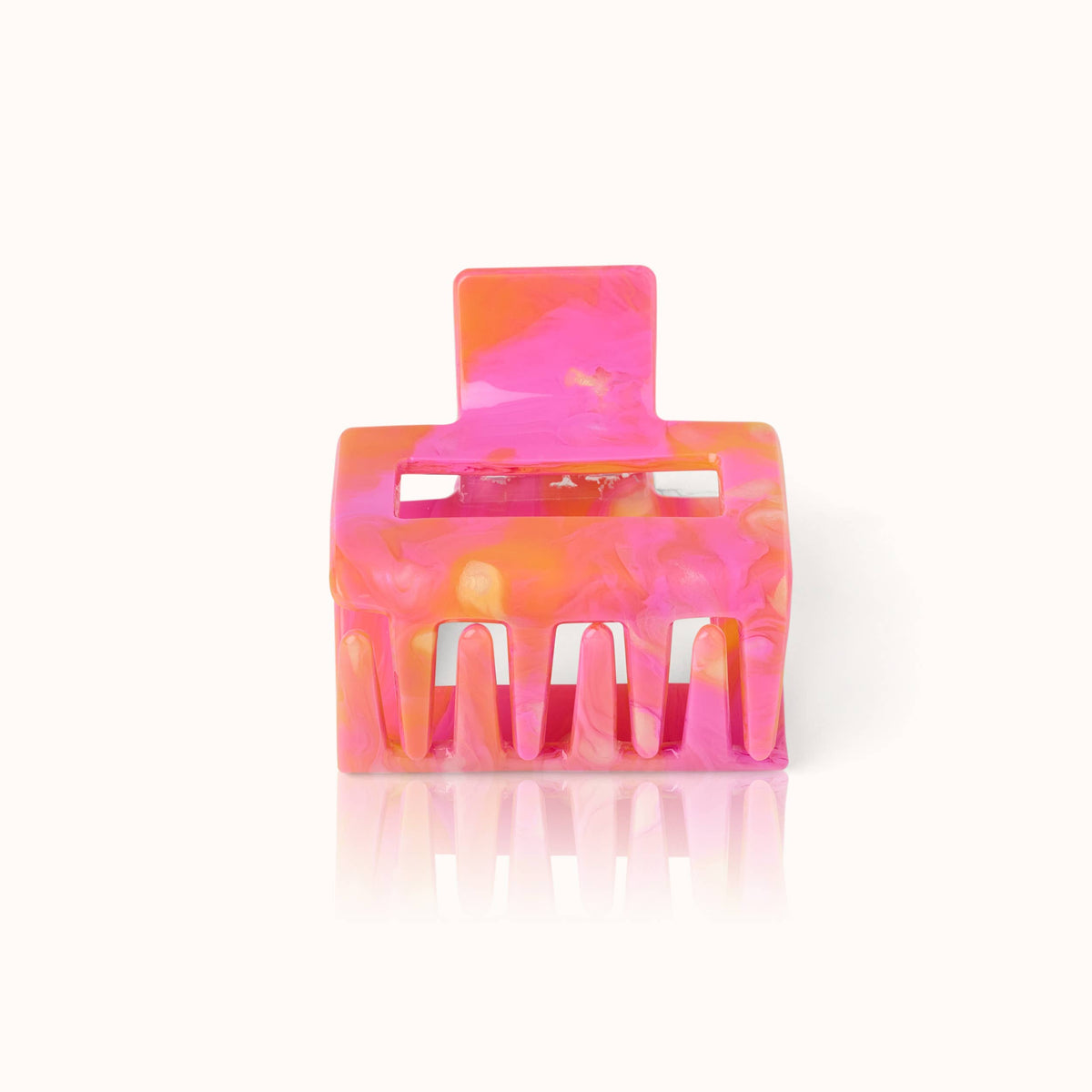 Haarspange Quadrat Sorbet