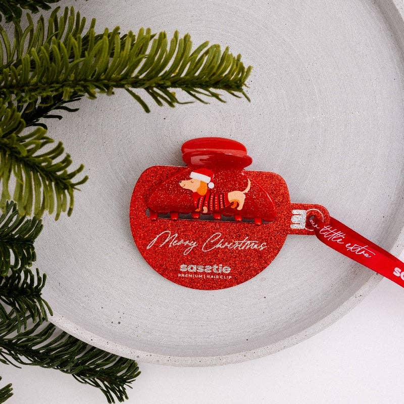 Haarklammer - 1. Christmas - Mony Wernie   Sasstie
