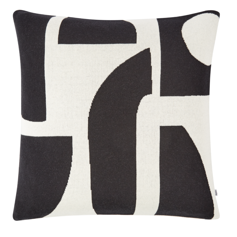 Sophie Home Kissen-/Kissenbezug aus Baumwollstrick 'Bruten-mono'