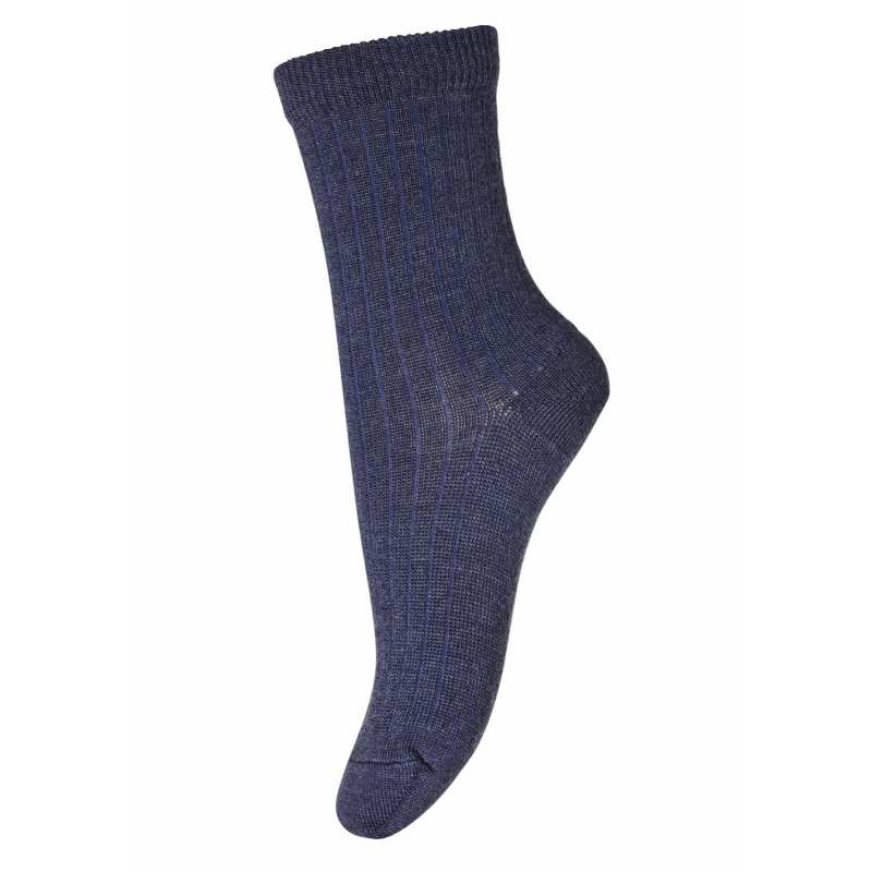 MP Denmark Gerippte Wollsocken - 'Verschiedene Farben'