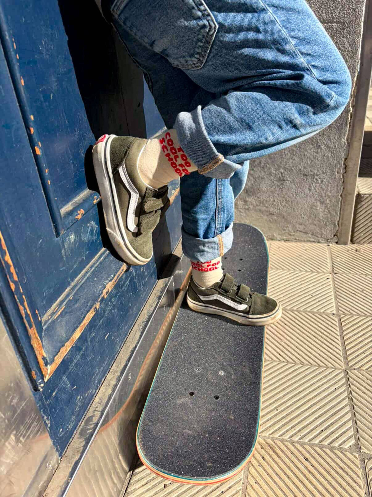 Tinyday "Too cool for school" Socken Flieder