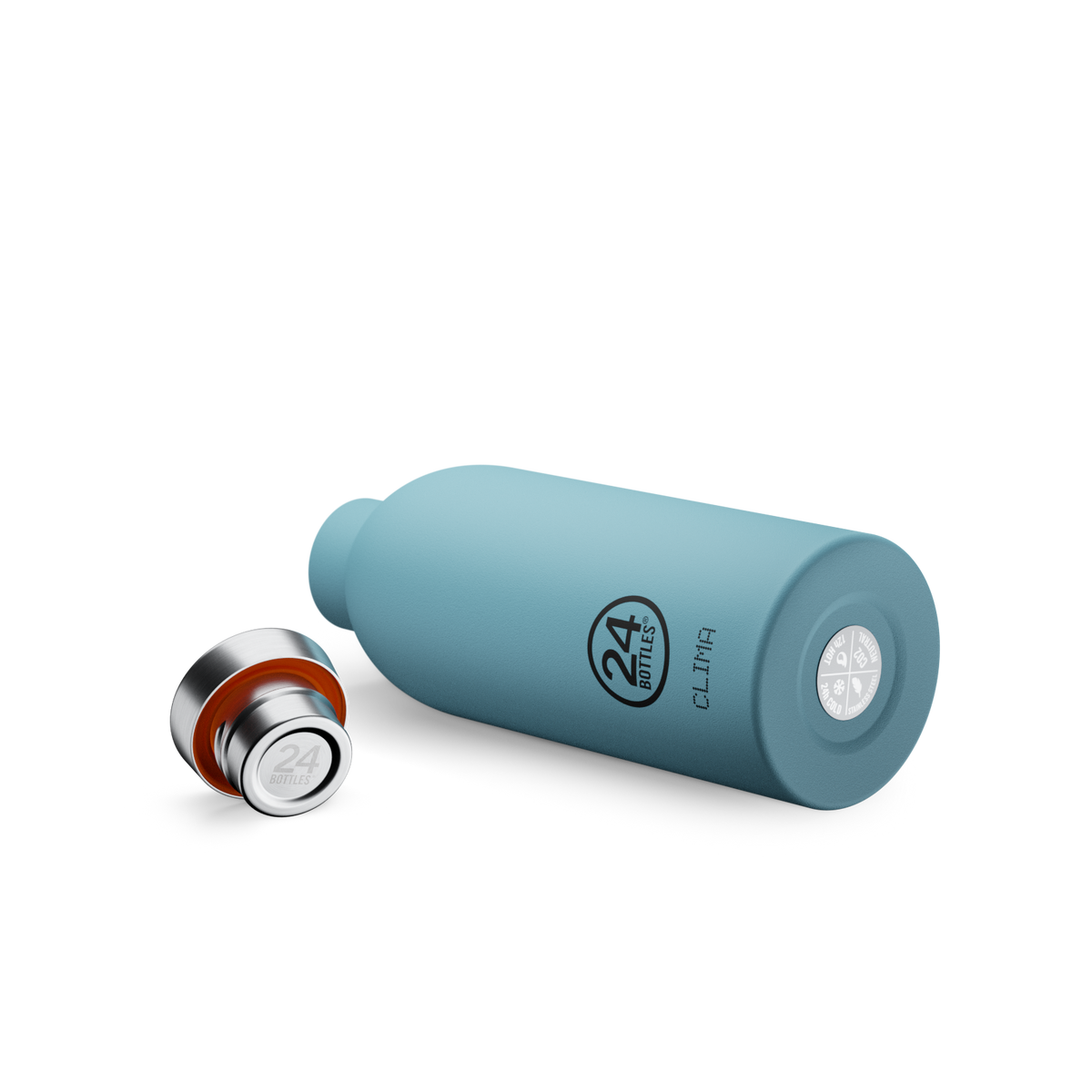 Clima Bottle 'Powder Blue – 500 ml isolierte Trinkflasche'