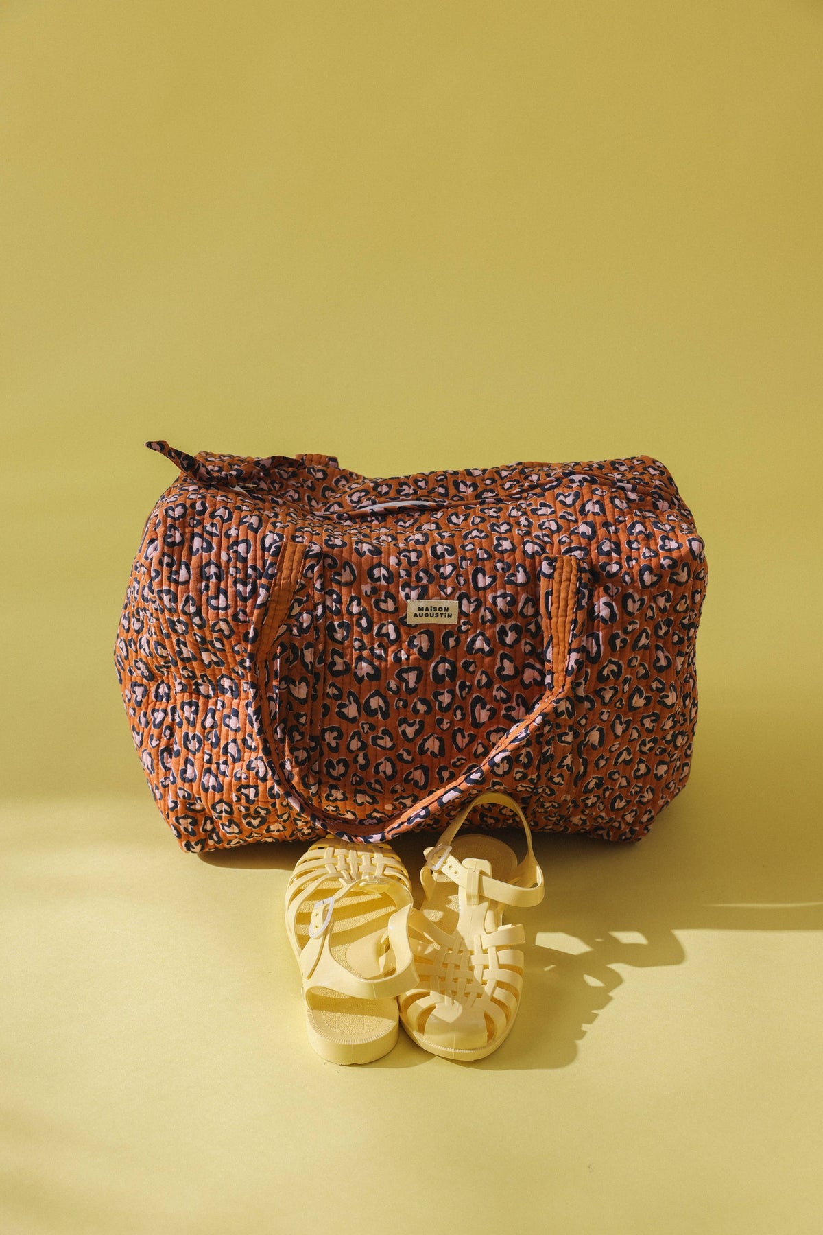 Maison Augustin - Leo Camel Wochenendtasche