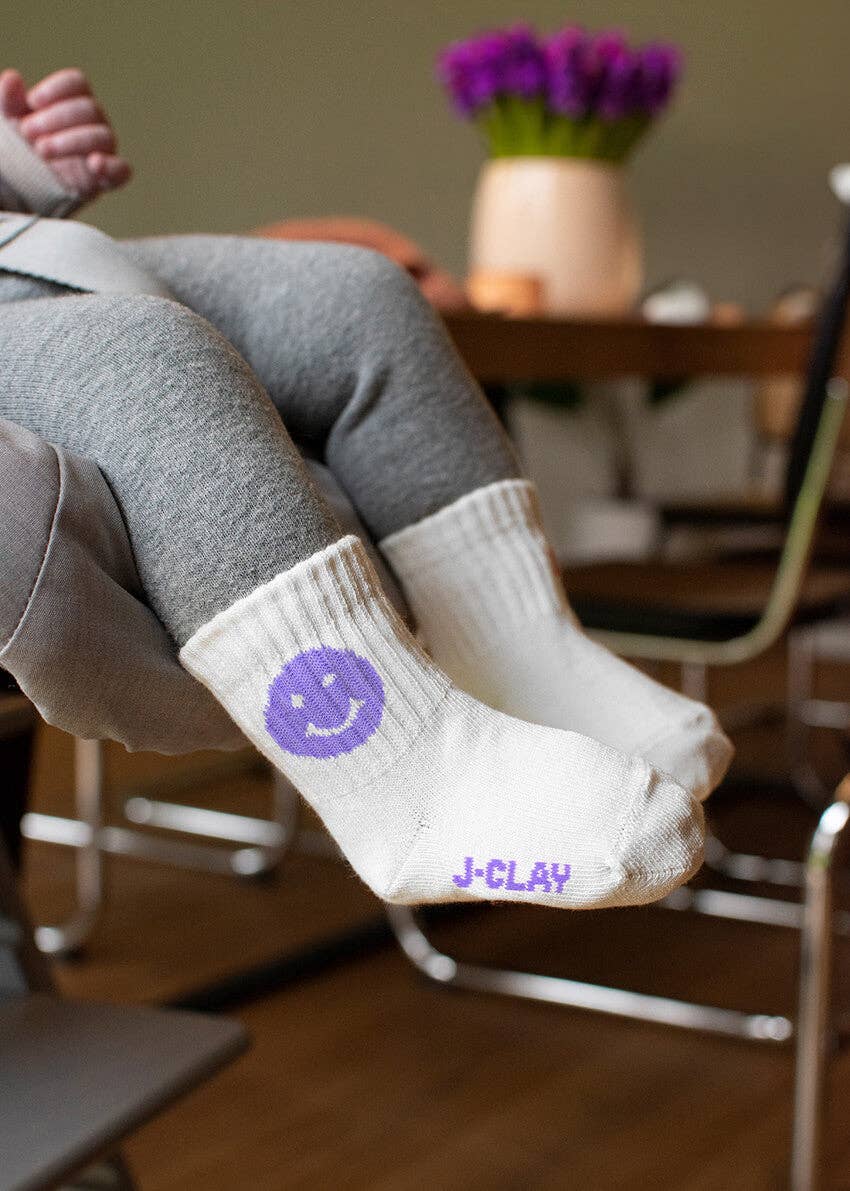 Purple Smile MINI & Kids Socken