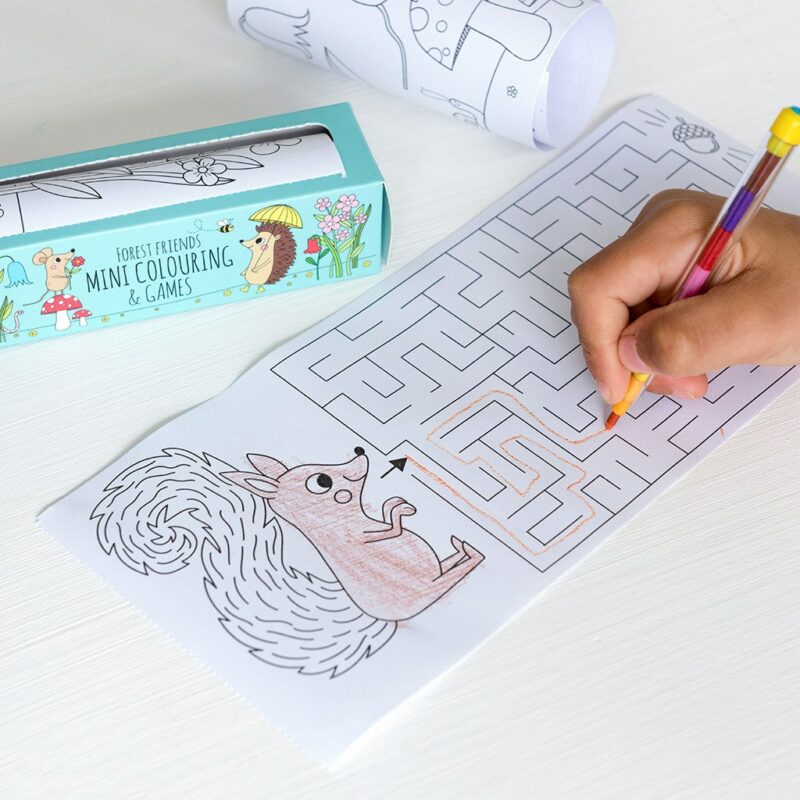 Mini - Mal- & Spielrolle 'Forest Friends'