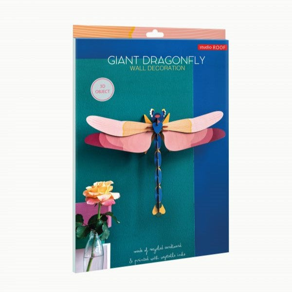 Studio ROOF Big Insects 'Pink Dragonfly'