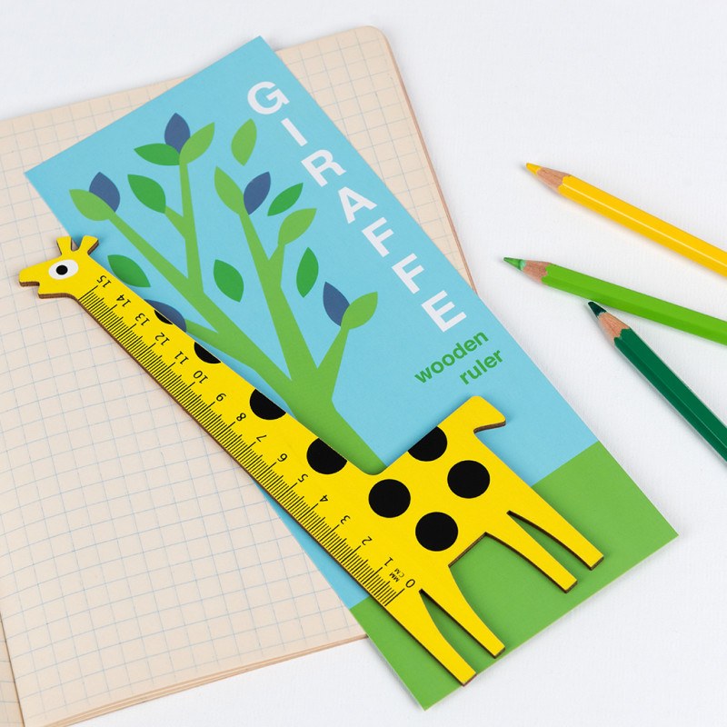 Holzlineal 'GIRAFFE'