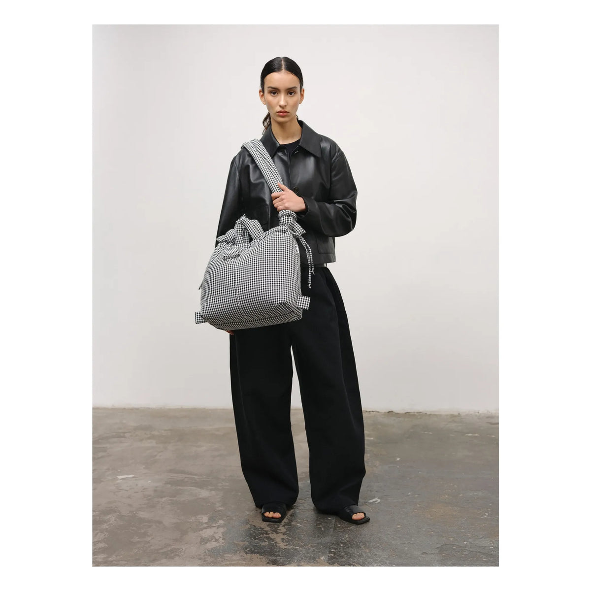 Ölend -Ona Softbag: Vichy schwarz