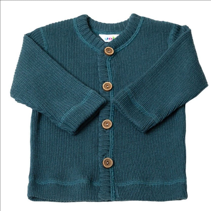 Joha StrickJacke Merinowolle Farbe 'rot' oder 'blau'