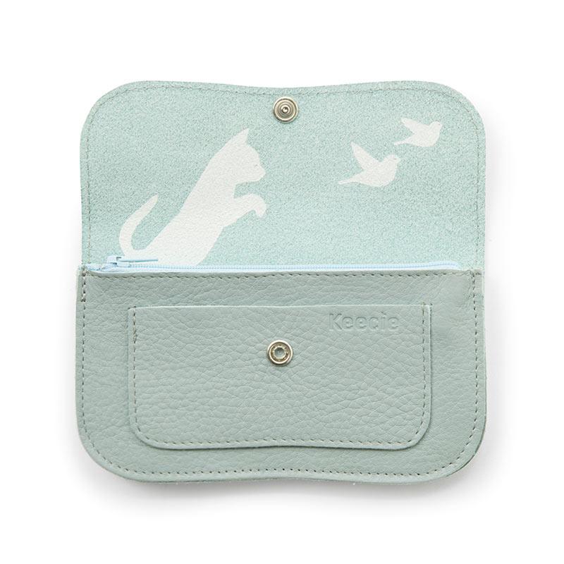 Portemonnaie 'Cat Chase Medium' von Keecie verschiedene Farben