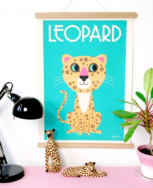Poster 'Leopard' OMM DESIGN