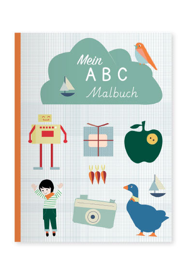 Malbuch 'Mein ABC Malbuch' Life is Delicious