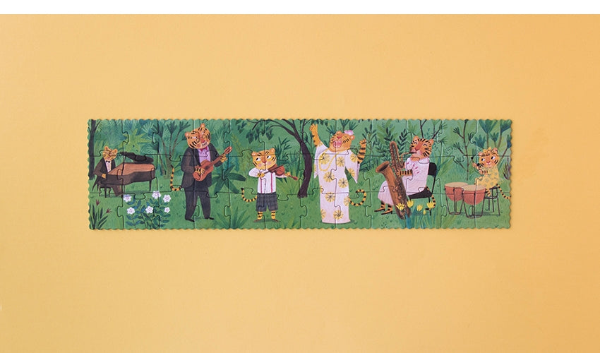 Londji Wende-Pocket-Puzzle 'Wild Music' ab 3 Jahre