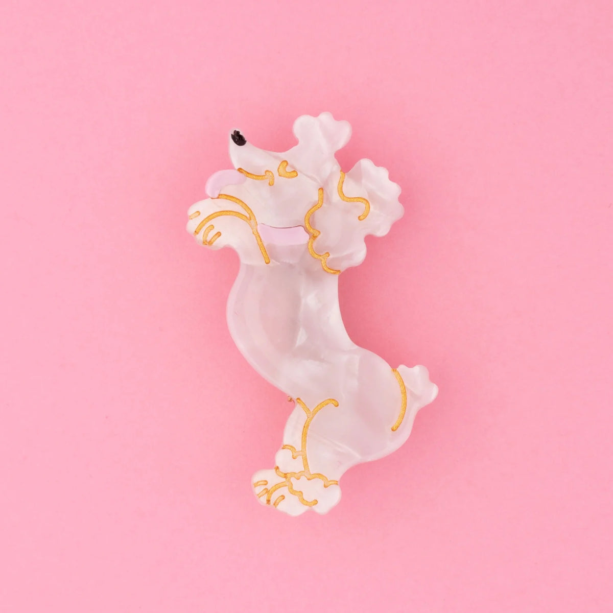 Coucou Suzette Haarclip 'Pudel'