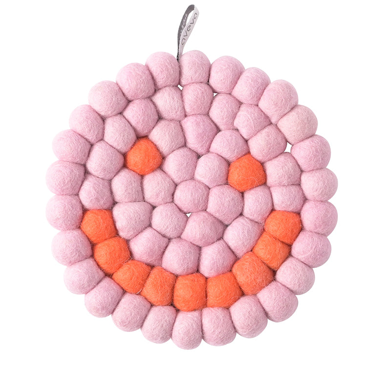 Aveva Design Untersetzer rund Smiley (diverse Farben)