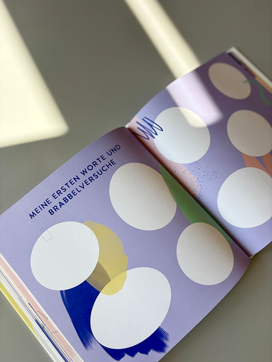 Anna Beddig Babybuch "Hey Baby Willkommen"