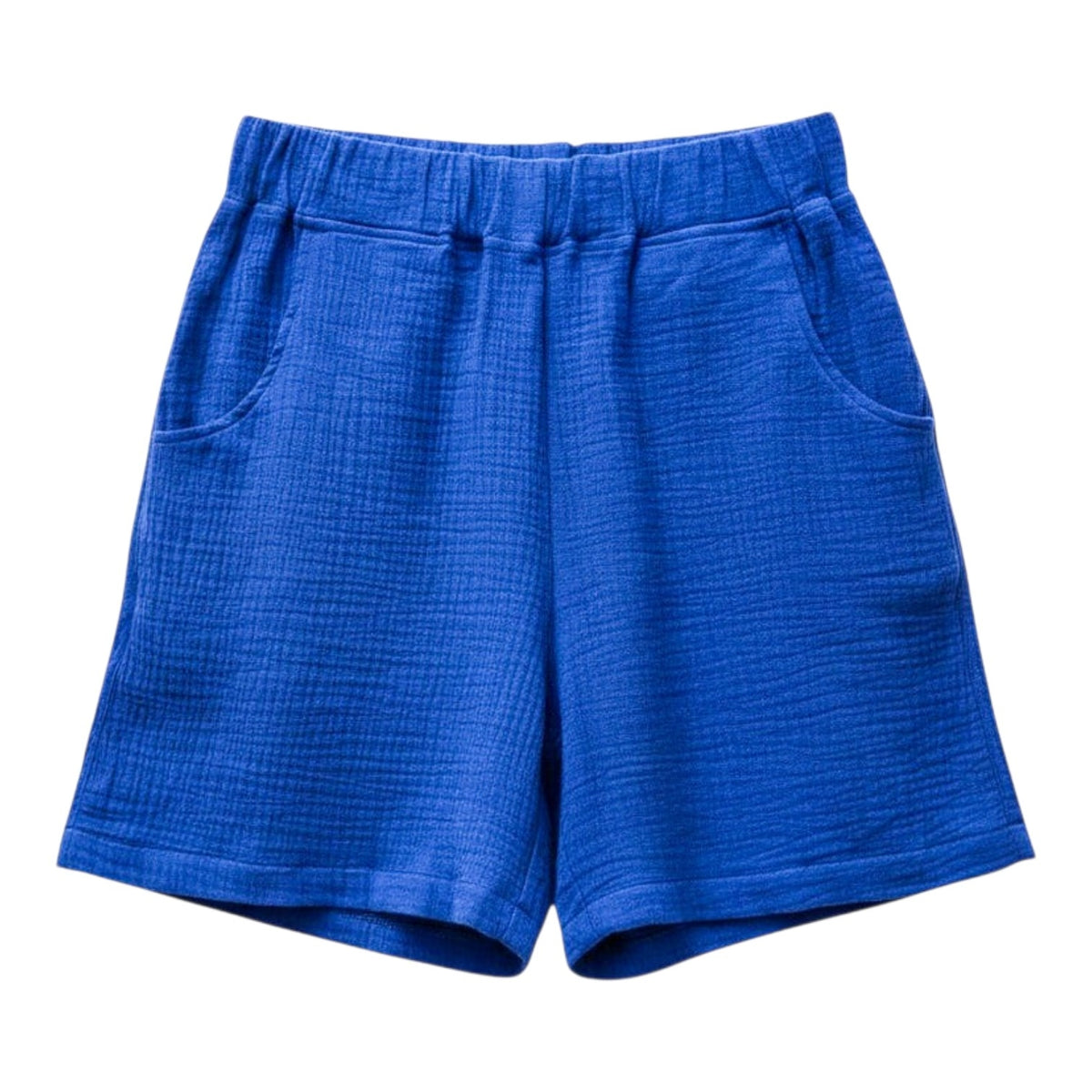 studio du. Musselin Shorts knallblau Erwachsene