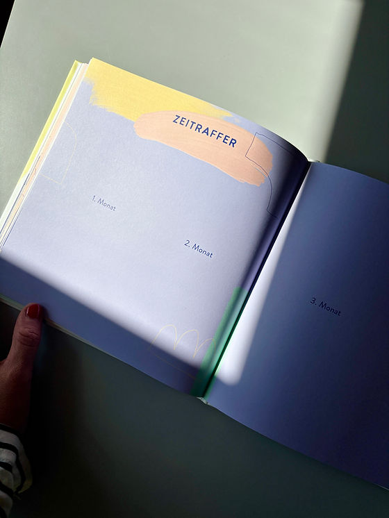 Anna Beddig Babybuch "Hey Baby Willkommen"