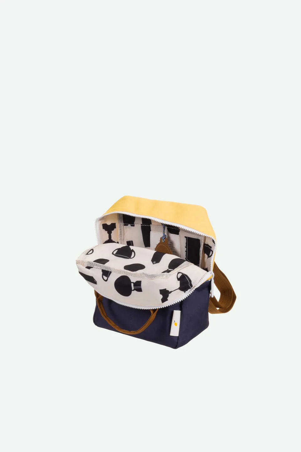 Sticky Lemon Rucksack klein backpack small | better together | colourblocking | feather shuttle + skateramp