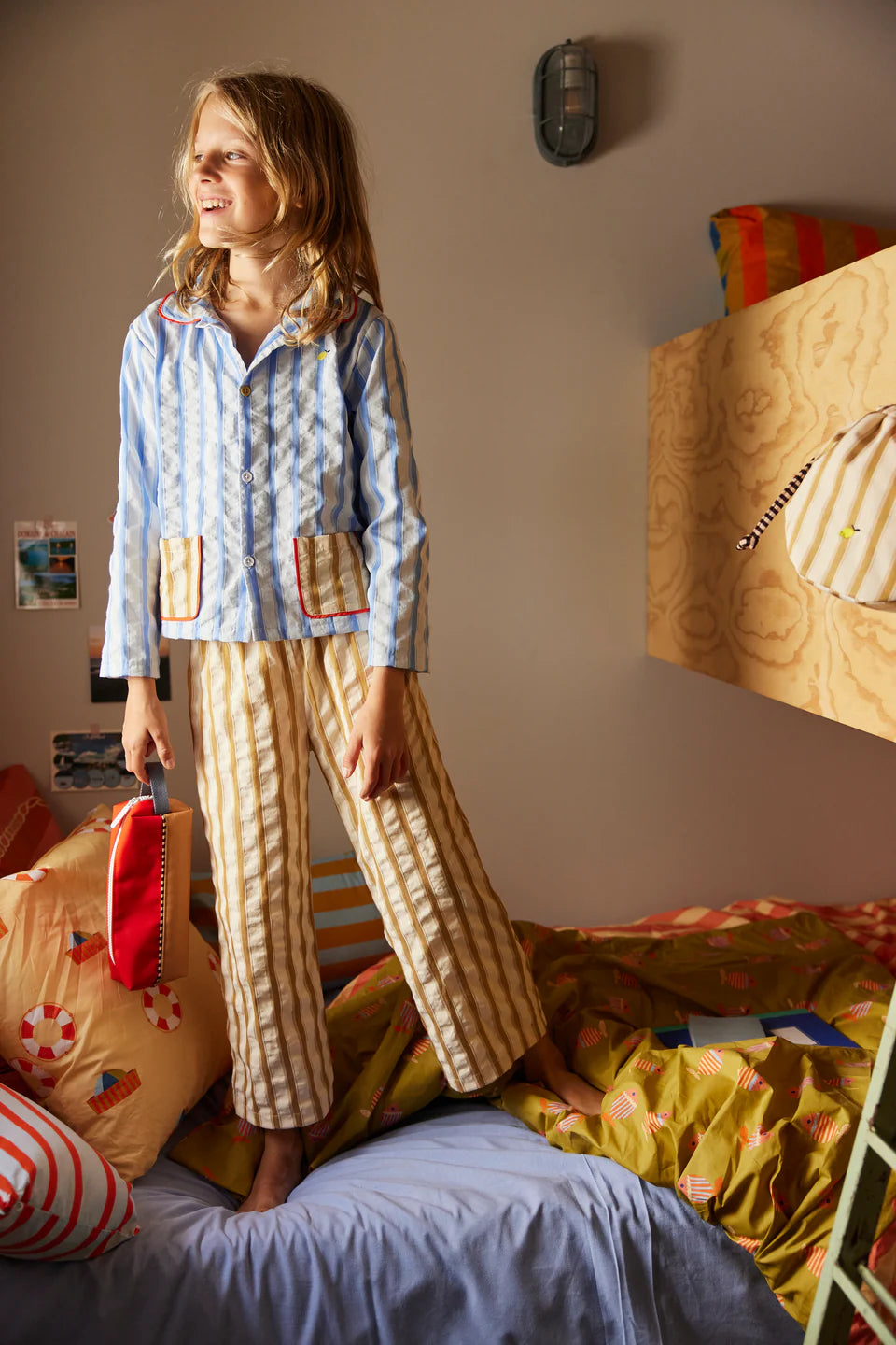 Sticky Lemon Pencilcase| Federmäppchen| colourblocking red hat + jane beige