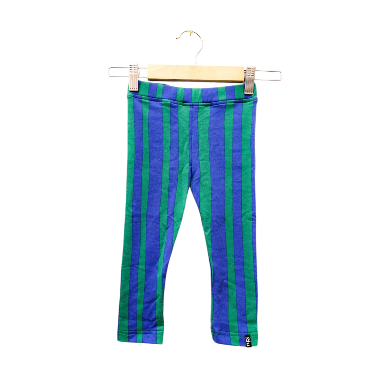 Studio du. Leggings 'Streifen blau-grün'