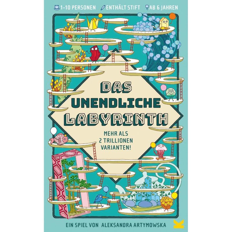 Spiel 'Das unendliche Labyrinth' Laurence King Verlag