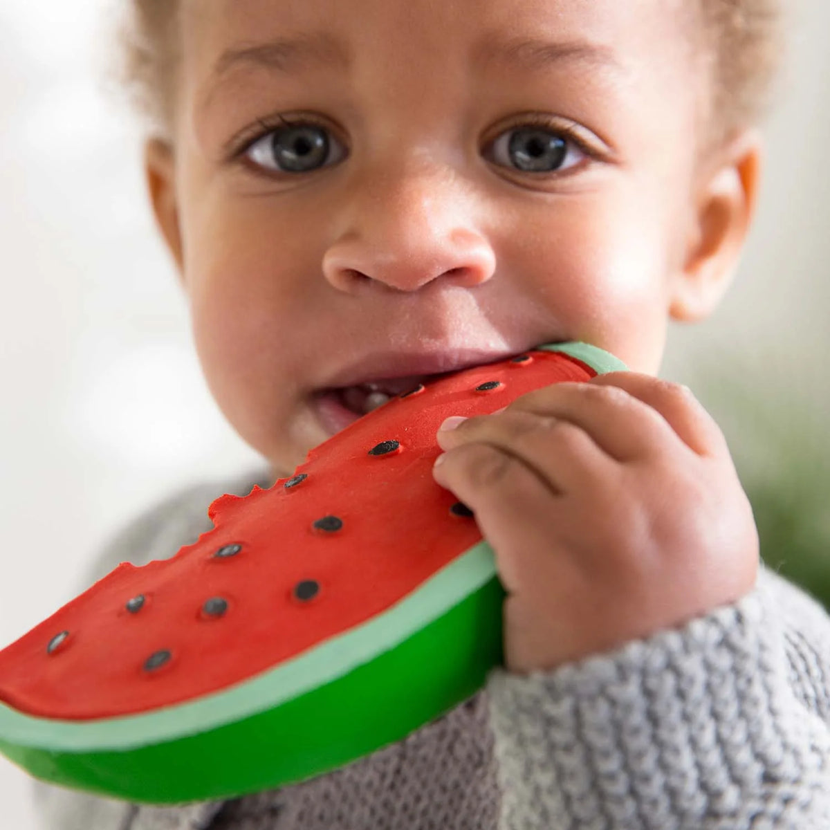 Oli & Carol 'Wally the Watermelon Baby Teether' Baby Beißring