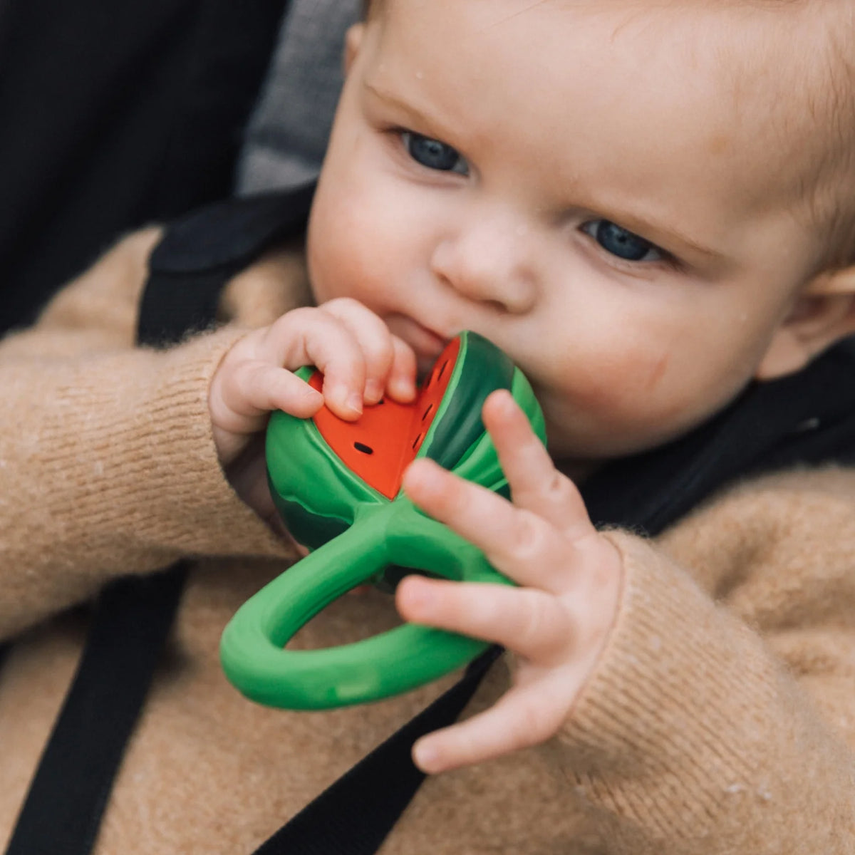 Oli & Carol 'Watermelon Rattle Toy' Wassermelone Rassel